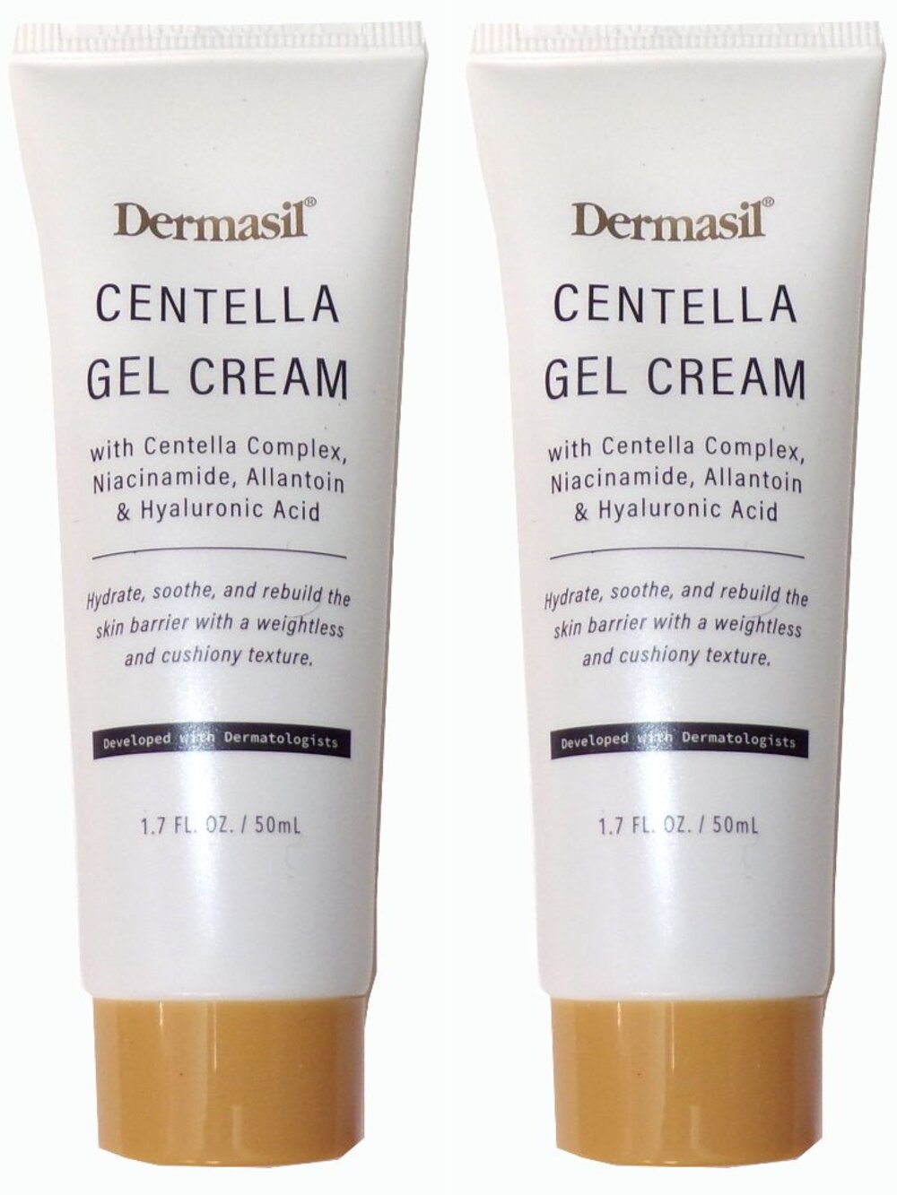 Dermasil Centella Gel Cream with Centella Complex, Niacinamide, Allantoin Set